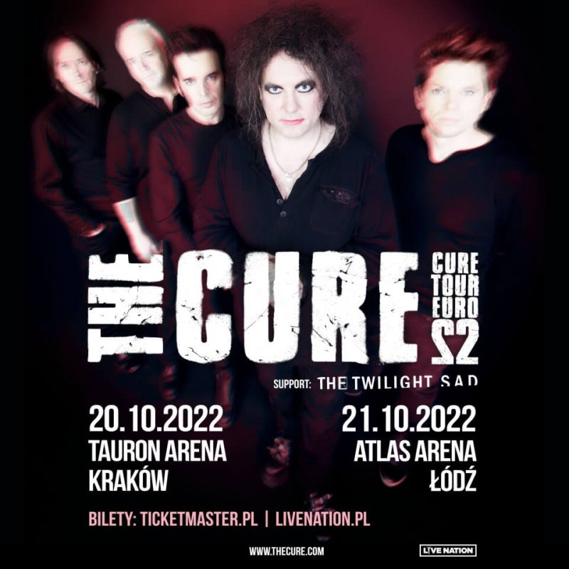 The Cure, koncerty w Polsce, 2022, fot. mat. prasowe Live Nation